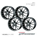 F ZERO/FZ-1 フーガ Y50 4WD アルミホイール4本セット【20×8.5J5-114.3 INSET48 ダイヤモンドブラック】0038983×4(2)