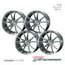 F ZERO/FZ-2 アウトランダー GN系 アルミホイール4本セット【20×8.5J5-114.3 INSET38 ブラッシュド】0039016×4(2)