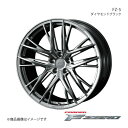 F ZERO/FZ-5 ZR-V RZ3/RZ4/RZ5/RZ6 アルミホイール1本【20×8.5J 5-114.3 INSET38 ダイヤモンドブラック】 0040756(2)