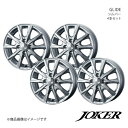 JOKER/GLIDE エブリイワゴン DA17W アルミホイール4本セット【13×4.0B4-100 INSET45 シルバー】0039600×4(2)