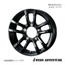 WEDS-ADVENTURE/PRODITA HC2 AZオフロード JM23 アルミホイール1本 【16×5.5J 5-139.7 INSET22 BLACK(ブラック)】 0040995(2)