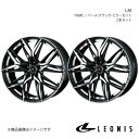LEONIS/LM ハリアー 80系 4WD アルミホイール2本セット【19×8.0J 5-114.3 INSET43 PBMC】0040840×2(2)