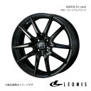 LEONIS/NAVIA 01 next カローラアクシオ 140系 14インチ車 アルミホイール1本【16×6.0J 4-100 INSET45 PBK(プレミアムブラック)】0039684(2)