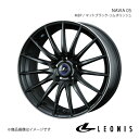 LEONIS/NAVIA 05 レガシィアウトバック BP系 アルミホイール1本 【18×7.0J 5-100 INSET47 MBP(マットブラック リムポリッシュ)】0036276(2)