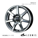 LEONIS/NAVIA 07 コルト Z2#A アルミホイール1本【16×6.0J 4-100 INSET45 HSB(ハイパーシルバーブラック)】0039559(2)