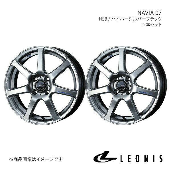 LEONIS/NAVIA 07 ワゴンR MH35S/MH55S アルミホイール2本セット【16×5.0J 4-100 INSET45 HSB】0039557×2