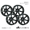 LEONIS/NAVIA 07 レックス A200系 アルミホイール4本セット【16×6.0J4-100 INSET45 PBK】0039558×4(2)