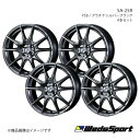 WedsSport/SA-25R スクラムワゴン DG64W アルミホイール4本セット【15×5.0J 4-100 INSET45 PSB】0073684×4(2)