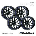 WedsSport/SA-27R シビック FC1/FK7 アルミホイール4本セット【18×8.5J 5-114.3 INSET50 BLC2】0074237×4