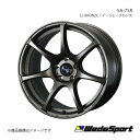 WedsSport/SA-75R ヴィッツ 90系 アルミホイール1本【17×6.5J 4-100 INSET50 EJ-BRONZE】 0073996(2)