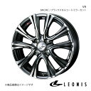LEONIS/VR デイズルークス B21A アルミホイール1本 【15×4.5J 4-100 INSET45 BMCMC(ブラックメタルコート/ミラーカット)】 0041208(2)