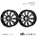 LEONIS/WX デリカD:2 MB37S アルミホイール2本セット【16×6.0J 4-100 INSET42 BKMC】0033873×2(2)
