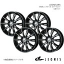 LEONIS/WX N-ONE JG3/JG4 アルミホイール4本セット【15×4.5J 4-100 INSET45 BKMC】0033860×4(2)