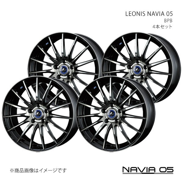 NAVIA 05 レガシィワゴン BP系(ブレンボキャリパー除く) アルミホイール 4本セット 0036275×4【18×7J 5-100 INSET47 BPB】
