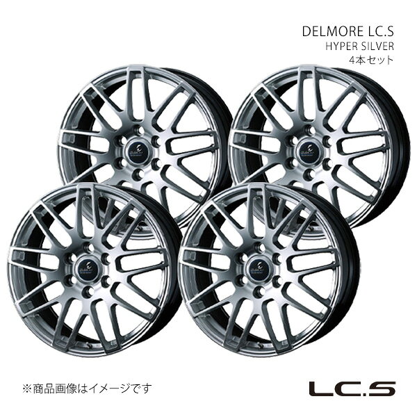 DELMORE LC.S デルモア エルシーエス ホイール 4本セット 0041097×4 【20×8.0J 6-1...