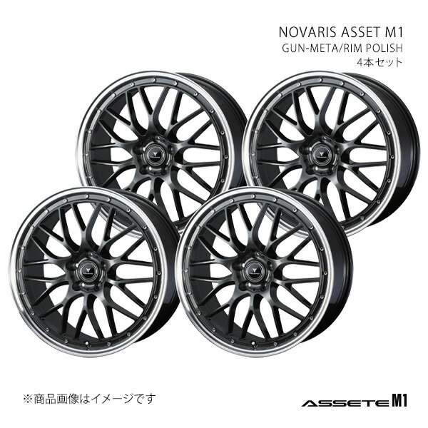 NOVARIS RENAULT メガーヌ ルノースポール(DZF4R) アルミホイール 4本セット 0041075×4【18×8J 5-114.3 INSET42 GMT/P】