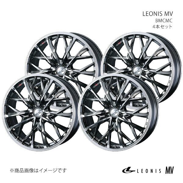 LEONIS MV スカイライン V37/FR ノーマルキャリパー(電動パーキングブレーキ装着車除く) ホイール 4本セット 0041722×4 【17×7.0J 5-114.3 INSET42 BMCMC】(2)
