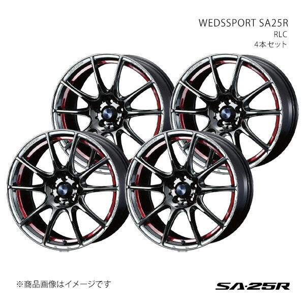 SA25R レガシィワゴン BP系(ブレンボキャリパー除く) アルミホイール4本セット 0073834×4【18×7.5J 5-100 INSET45 RLC】