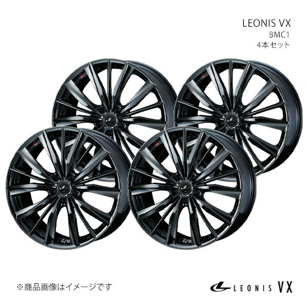LEONIS VX スカイライン V36クーペ/ノーマルキャリパー 推奨タイヤサイズ(225/50-18) アルミホイール 4本セット 0039258×4【18×8J 5-114.3 INSET42 BMC1】