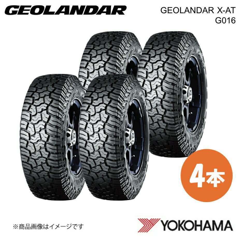 YOKOHAMA ヨコハマタイヤ GEOLANDAR X-AT G016 265/60R18 オールテレーンタイヤ 4本 265 60 18 T XL R8632