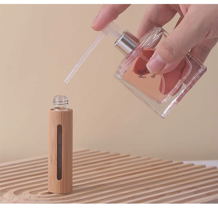 アトマイザー 容器 香水容器 スプレー 10ml 2本セット中身が見える 5ml 携帯 アロ...