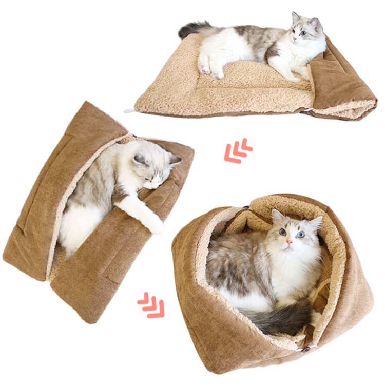 多機能 ペットマット 犬 猫 ペット用ホットカーペット 保温パッド 電気不要 暖房器...