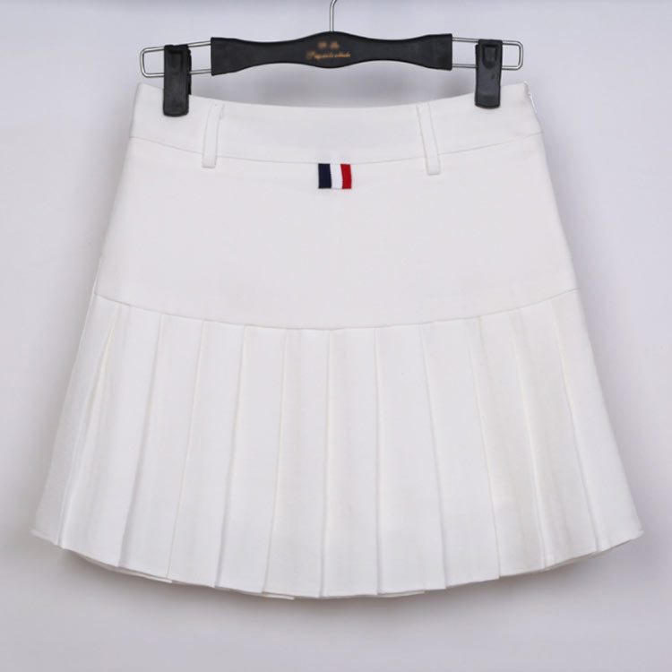 丈短め ホワイト かわいい ゴルフスカート レディース スカート 春夏 ゴルフスカート インナーパンツ付スカート ショート丈 ゴルフスカート レディース ゴルフ ゴルフウェア ブラック ピンク スカイブルー ネイビー ローズピンク