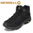 メレル MERRELL J500249 メンズ靴 靴 シューズ 2E相当 アウトドアシューズ ミッドカットスニーカー 防水 雨の日 晴雨兼用 軽量 軽い 耐久性...