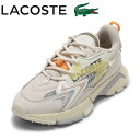 ラコステ LACOSTE 48SFA0087 レディース靴 靴 シューズ スニーカー ローカットスニーカー L003 NEO TECH 224 1 厚底 ボリュームソール アウトドア コンビ素材 人気 ブランド オフホワイト