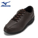 ミズノ mizuno B1GR240058 メンズ靴 靴 シューズ スニーカー ローカットスニーカー ウォーキングシューズ NS WALK 6 シンプル ファスナー 着脱簡単 人気 ブランド ダークブラウン