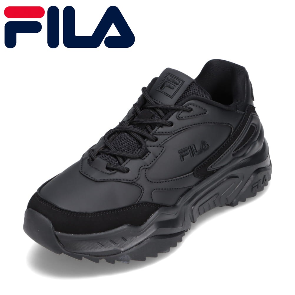 フィラ FILA FC-5242WSLBLK レディース靴 靴 シューズ 3E相当 スニーカー 厚底 3E相当 ワントーン トレンド ローカットスニーカー カジュアル シンプル ブラック