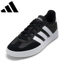 アディダス adidas JI2307 メンズ靴 靴 シューズ 2E スニーカー コートタイプ バレーダ U ローカットスニーカー ブランド 人気 ブラック×ホワイト
