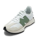 ニューバランス newbalance U327SKCD メンズ靴 靴 シューズ D スニーカー スポーツ レーシング シューズ レトロ ローカットスニーカー シンプル ロゴ ホワイト×グリーン