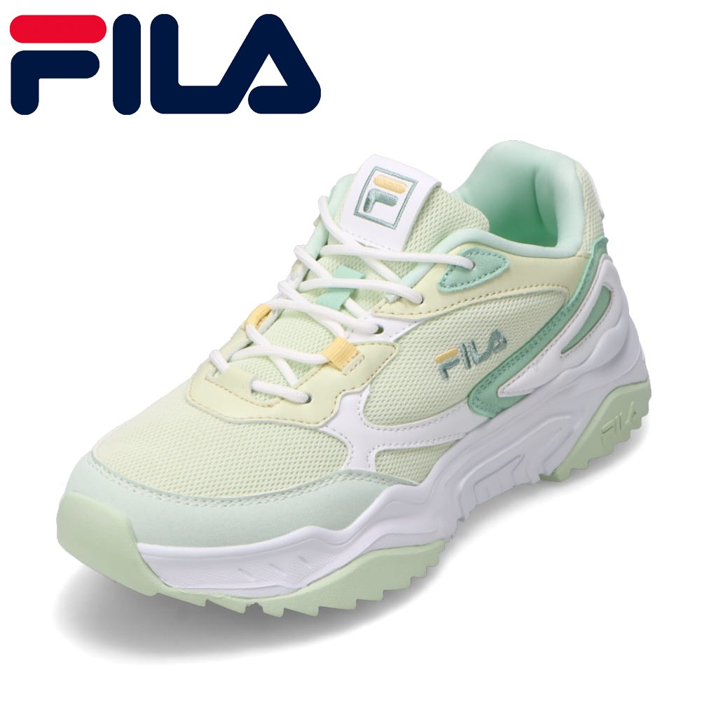 フィラ FILA FC-5242WGRN レディース靴 靴 シューズ 2E相当 スニーカー 厚底 Alto3 シンプル 人気 ブランド グリーンのサムネイル