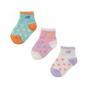 ニューバランス new balance LAS35624AS2 靴下 ソックス 子供 キッズ 女の子 ショート レングス セット ハート 可愛い ニュアンスカラ...