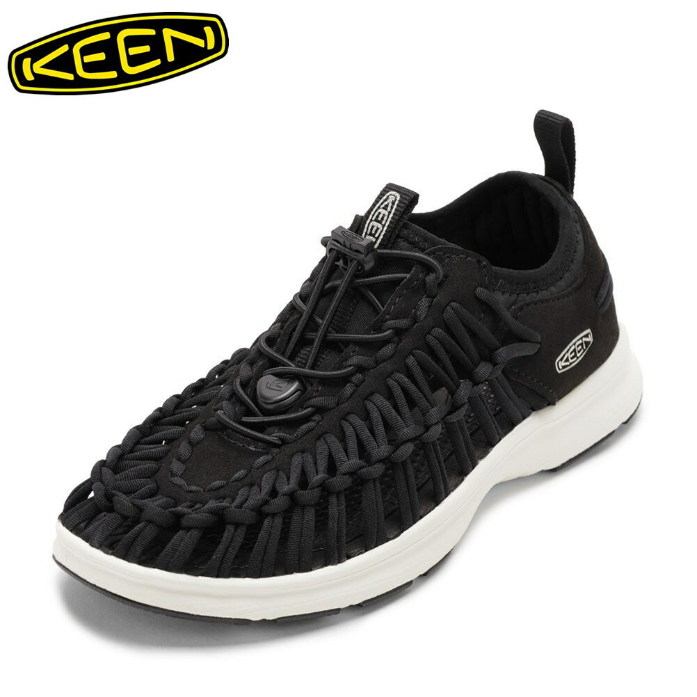 キーン KEEN 1028672 レディース靴 靴 シューズ 2E スニーカー スリッポン アウトドア シューズ 軽量 メッシュ ユニーク UNEEK O3 キャンプ ローカットスニーカー 人気 ブランド ブラック
