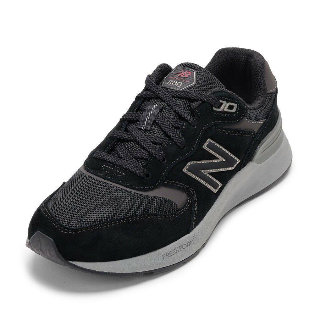 ニューバランス new balance MW880BB74E メンズ靴 靴 シューズ 4E スニーカー ウォーキング シューズ 滑りにくい 防滑 耐久性 屈曲性 MW880BB7 ローカットスニーカー メッシュ スエード 人気 ブランド ブラック