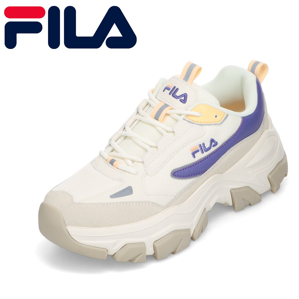 フィラ FILA FC-5239IVPP メンズ靴 靴 シューズ 3E スニーカー ダッド 厚底 Infinito ボリュームソール ローカットスニーカー 人気 ブランド アイボリー