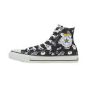 【10%OFFクーポン!4日20時~11日1:59まで】コンバース CONVERSE 31315540L スニーカー おぱんちゅうさぎ んぽちゃむ コラボ 可哀想に! AS PT HI KAWAISOUNI キャラクター ハイカット ミッドカット スニーカー ブラック