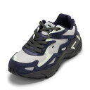フィラ FILA UFW25061-401 メンズ靴 靴 シューズ 2E相当 スニーカー ランニング ウォーキング シューズ F CATAPULT クッション性 ローカットスニーカー 人気 ブランド ネイビー×グレー