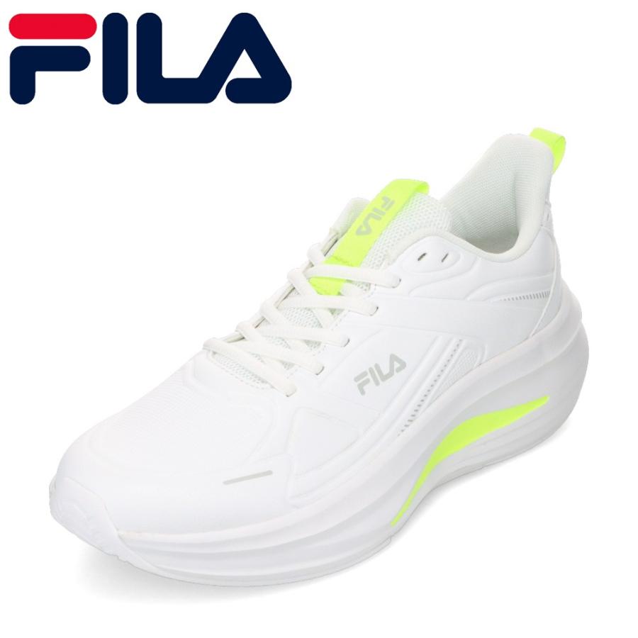 フィラ FILA FC-2220WHT メンズ靴 靴 シューズ 2E相当 スニーカー ランニング ウォーキング シューズ 軽量 厚底 ボリュームソール Sorriso ローカットスニーカー 人気 ブランド ホワイト