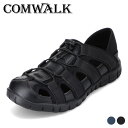カムウォーク COMWALK 2801 メンズ靴 靴 シューズ 2E相当 サンダル アウトドア キャンプ 衝撃吸収 通気性 軽量 軽い