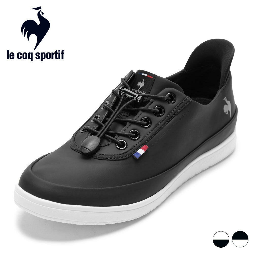 ルコックスポルティフ le coq sportif LU5SRS26LZ レディース靴 靴 シューズ 3E スニーカー 防水 レイン シューズ 軽量 LCS ALMA R SI LCS アルマ レイン SI 耐摩擦 ローカットスニーカー 薄底 シンプル 人気 ブランド