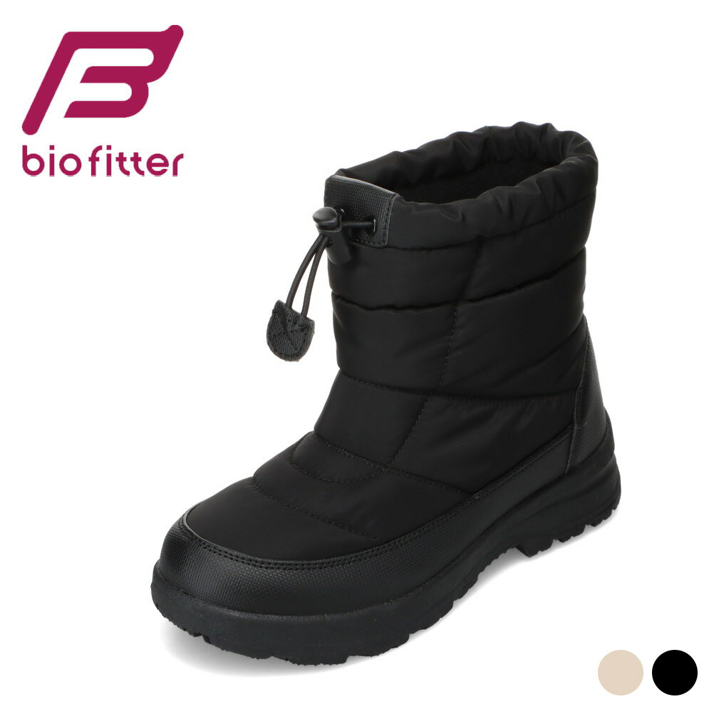 バイオフィッター biofitter BF-7146W レディース靴 靴 シューズ 4E ブーツ ダウン ウィンター スノー 防水 防寒 防滑 滑りにくい グリップ力 雨 雪 抗菌 防臭 幅広 4E ゆったり 反射材 リフレクター