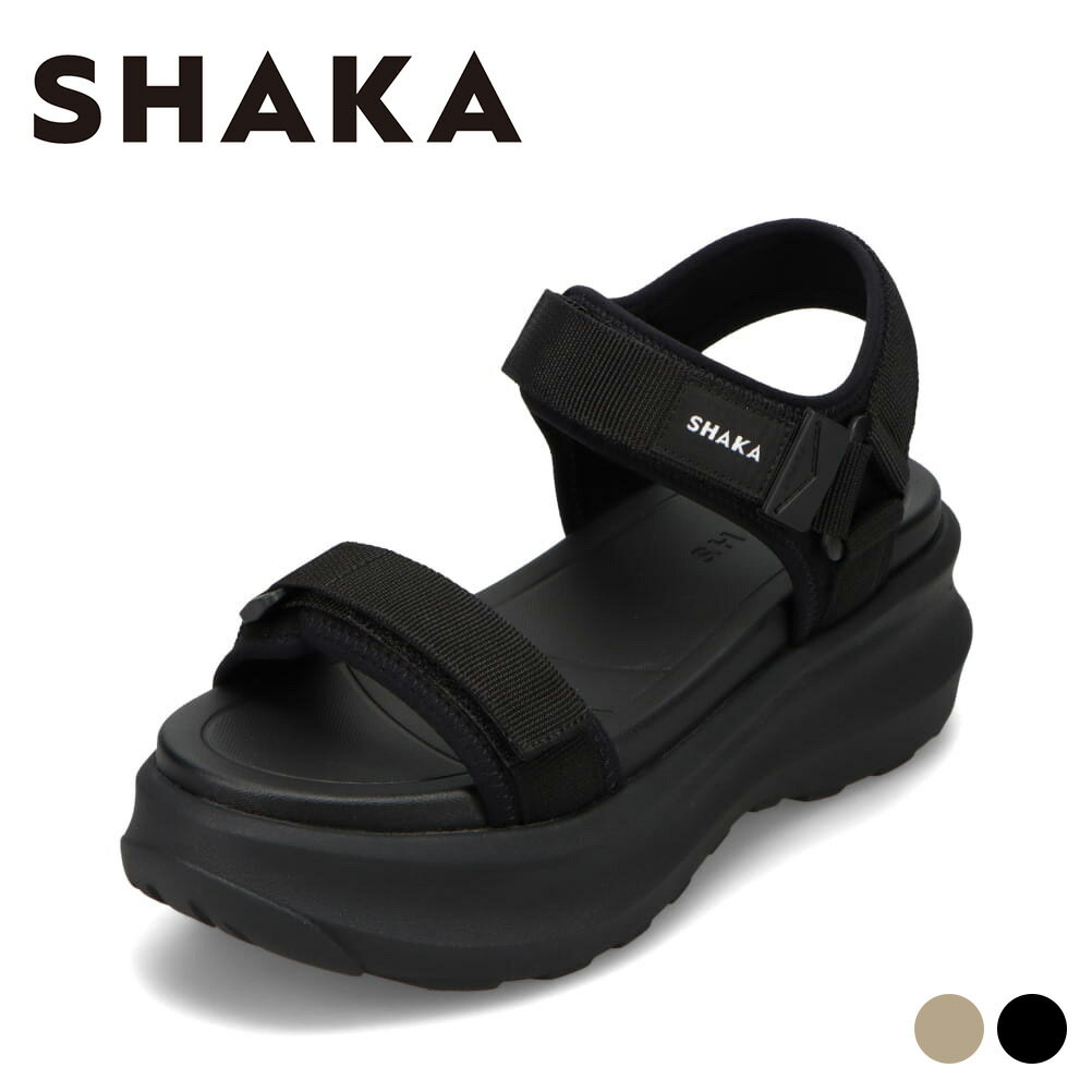 シャカ SHAKA SK-323 レディース靴 靴 シューズ 2E相当 サンダル スポーツ スポサン 厚底 フィット NEO BUNGY S CHUNKY ネオバギーチャンキー チャンキーソール シンプル