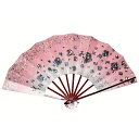 扇子 踊り用 舞扇子 飾り扇子 京扇子 銀ホロ箔ちらし(ピンク) 舞踊用 プレゼント お土産 贈答 京都土産 おうち時間 母の日