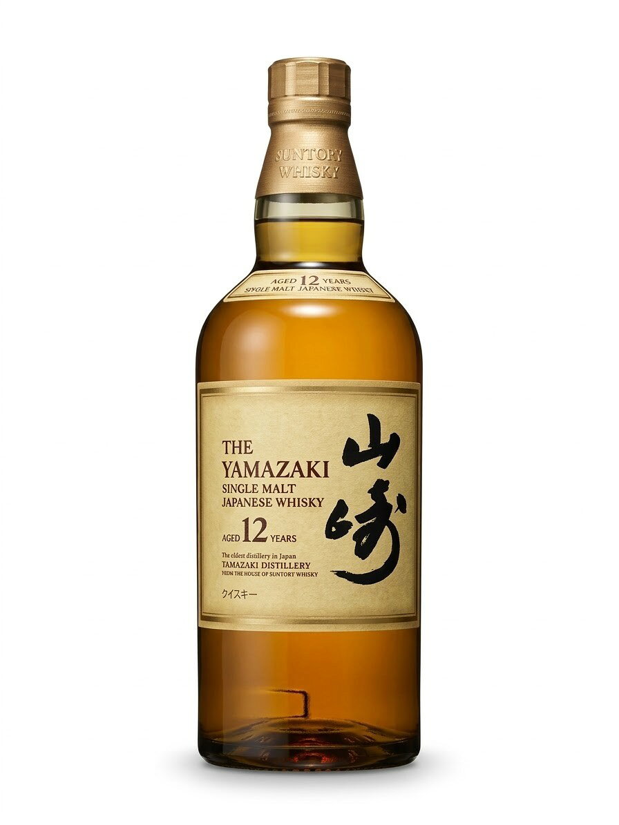 【こちらは大阪配達限定の商品となります。お届け先が大阪府外となるご注文に関しましてはご注文のキャンセルをさせて頂きますのでご了承ください】 品目：ウイスキー 内容量：700ml アルコール度数：43度 原材料：モルト 原産国：日本 【ご購入の際は必ず画像最後の注意書きをご確認ください】「山崎12年」は、サントリーの山崎蒸溜所で造られている日本を代表するシングルモルトウイスキーです。1984年に山崎蒸溜所の開設60周年を記念して誕生し、ジャパニーズウイスキーのパイオニアとして世界中で高く評価されています。 主な特徴 12年以上の熟成原酒のみを使用 酒齢12年以上のモルト原酒のみを厳選してヴァッティング（ブレンド）されています。 多彩な樽による豊かな風味 ホワイトオーク樽原酒由来の華やかなバニラ香や熟した果実香に、シェリー樽原酒の甘やぐ深み、さらに日本特有のミズナラ樽原酒がもたらすオリエンタルな銘木香（伽羅・白檀）が重ね合わさっています。 繊細かつ複雑な味わい 一口含むとなめらかで奥行きのある甘みと重厚なコクが広がり、幾重にも重なる芳醇な余韻が長く続きます。 世界の主要な酒類コンペティション（ISCなど）でも最高賞を受賞するなど国際的な人気の高さを誇っています。