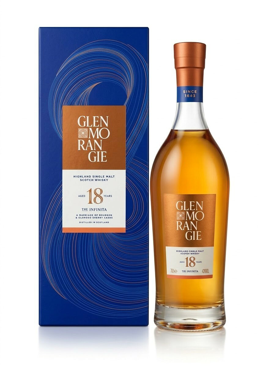 グレンモーレンジ 18年 インフィニータ 43% 化粧箱付 700ml 正規品 スコッチ シングルモルト ウイスキー