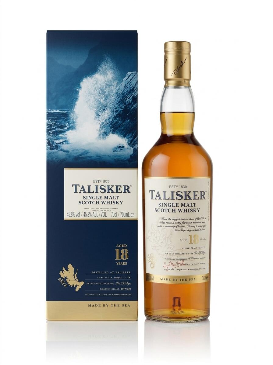 タリスカー18年 700ml 45.8度 化粧箱付 正規品