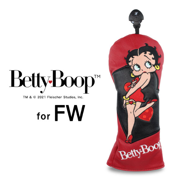 Betty Boop(TM)ベティ ブープ ヘッドカバー FW(フェアウェイウッド)用 OHC0004